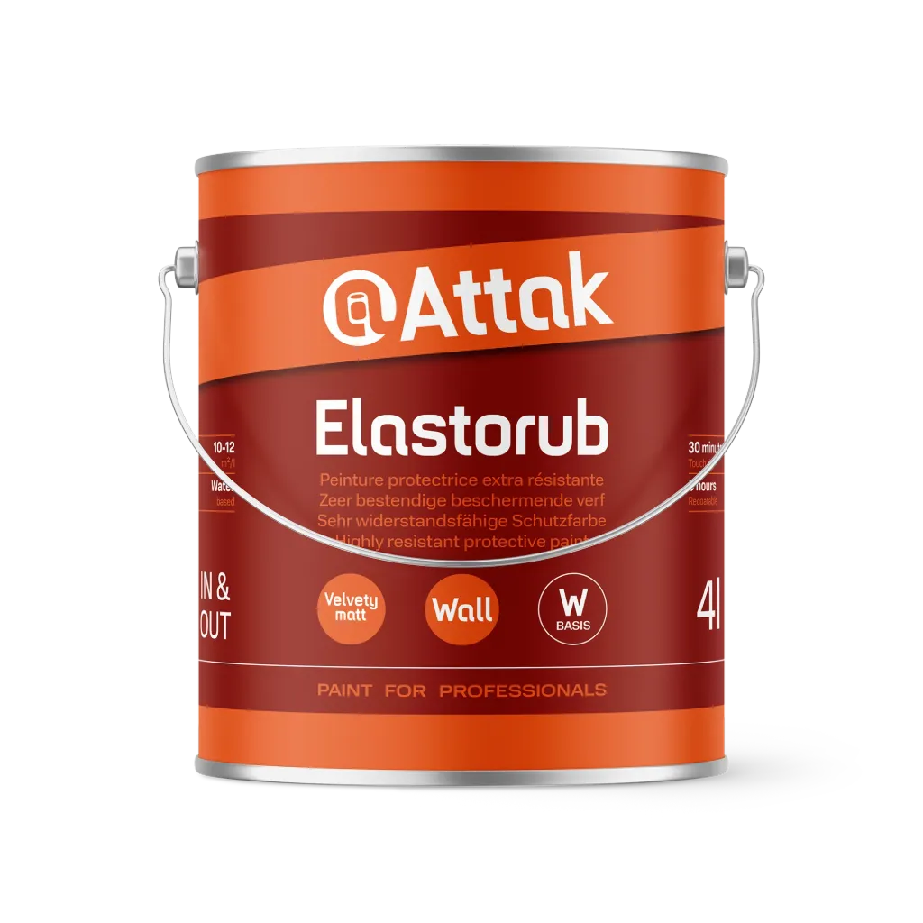 [ELAR4BW] Elastorub  (4 l, W, Non teinté)